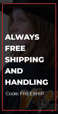Always Free Shipping and Handling Code: FREESHIP